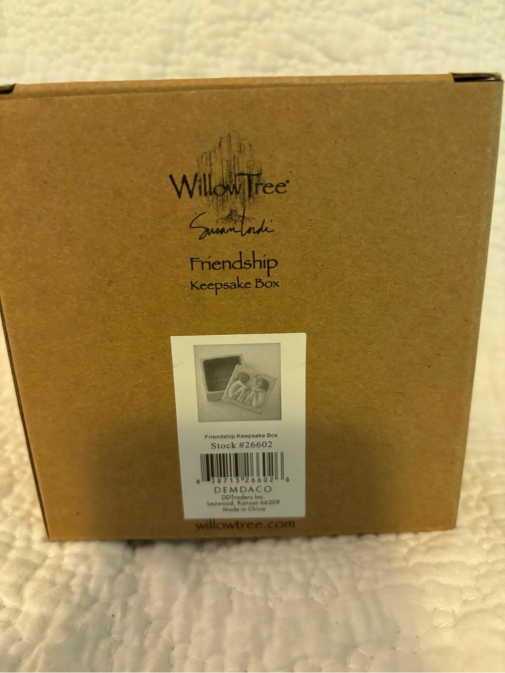 Friendship Keepsake Box - Willow Tree
